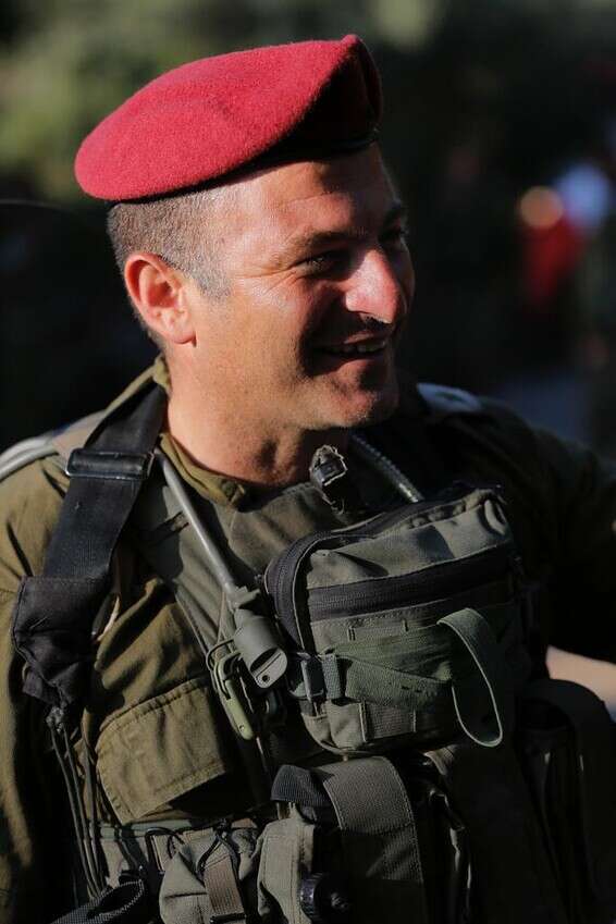 סא"ל אפרים אבני // צילום: דובר צה"ל